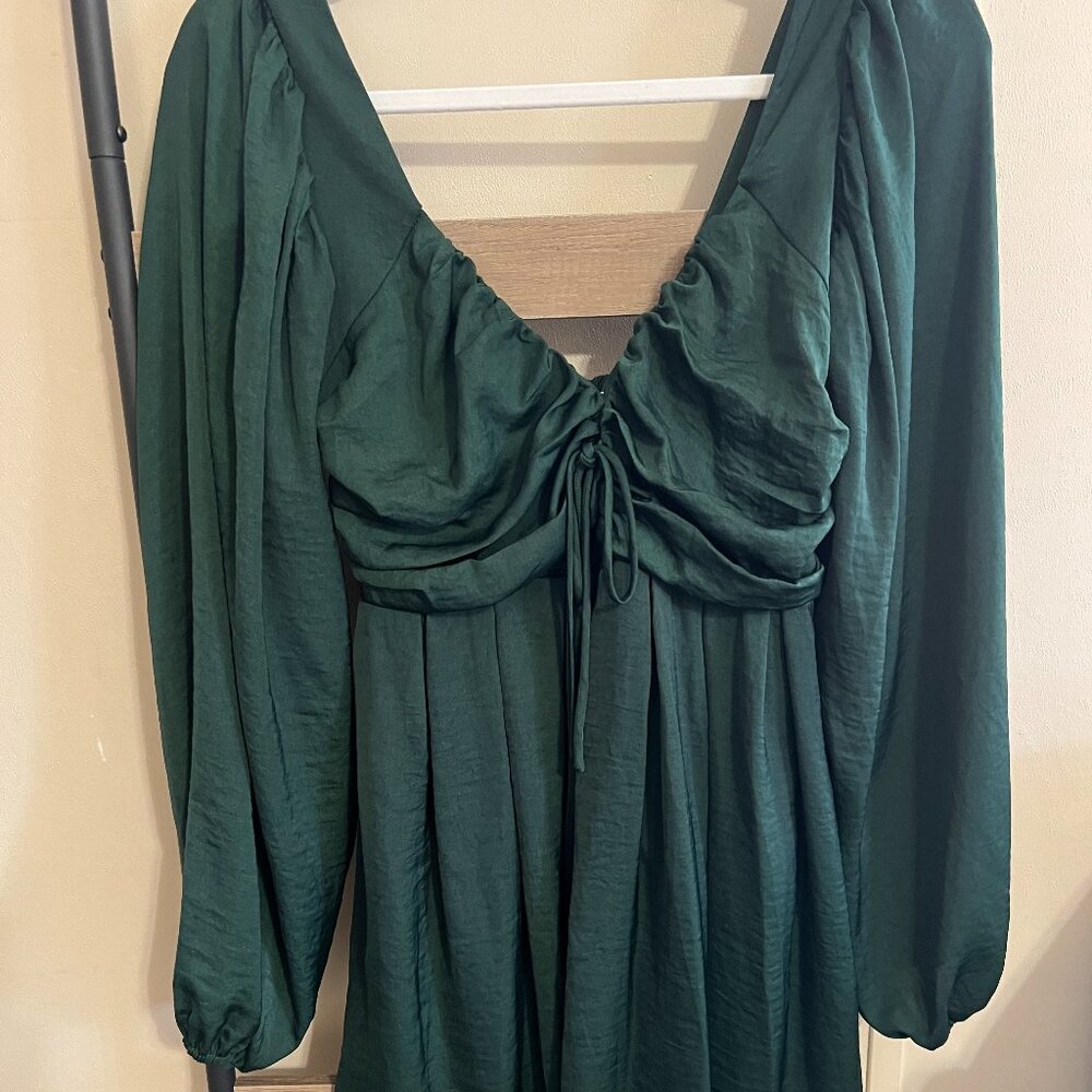 Green Wedding Guest Dress